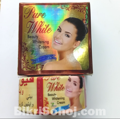 Pure white whitening cream